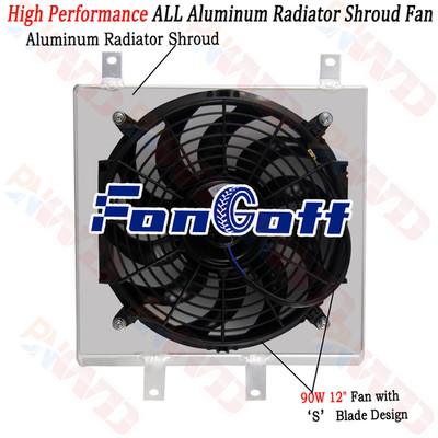 Radiator Shroud Fan For Honda Civic CX DX EX GX HX Acura Integra GS 92-2000