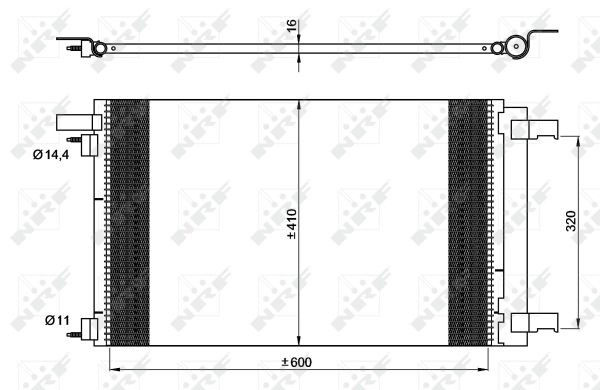 Fits NRF 35948 CONDENSER