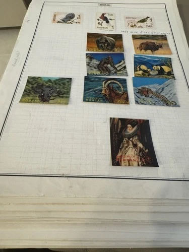 WW A-Z Stamp Stack Mostly Unused:China,Russia,Ryukyu,British Com,Europe,Bhutan..