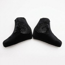 Figure Skating Boot Blade Cover Elastic Opening Velour Skating Boot Cover Soft
