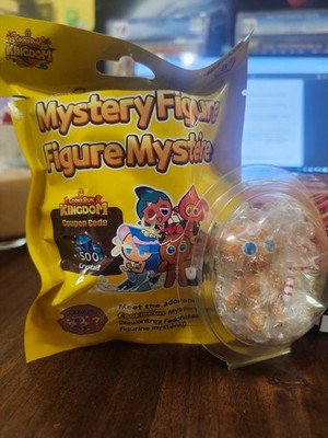 Cookie Run Kingdom Ginger Brave Cookie Keychain Figure Mini Mystery Blind Bag