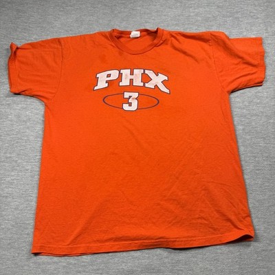 Fruit of the Loom T-Shirt Men XL Orange Phoenix PHX 3 Basketball Graphic Tee Cre