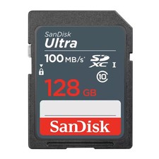 Sandisk Ultra 128 GB SDXC UHS I Memory Card 100 MBs