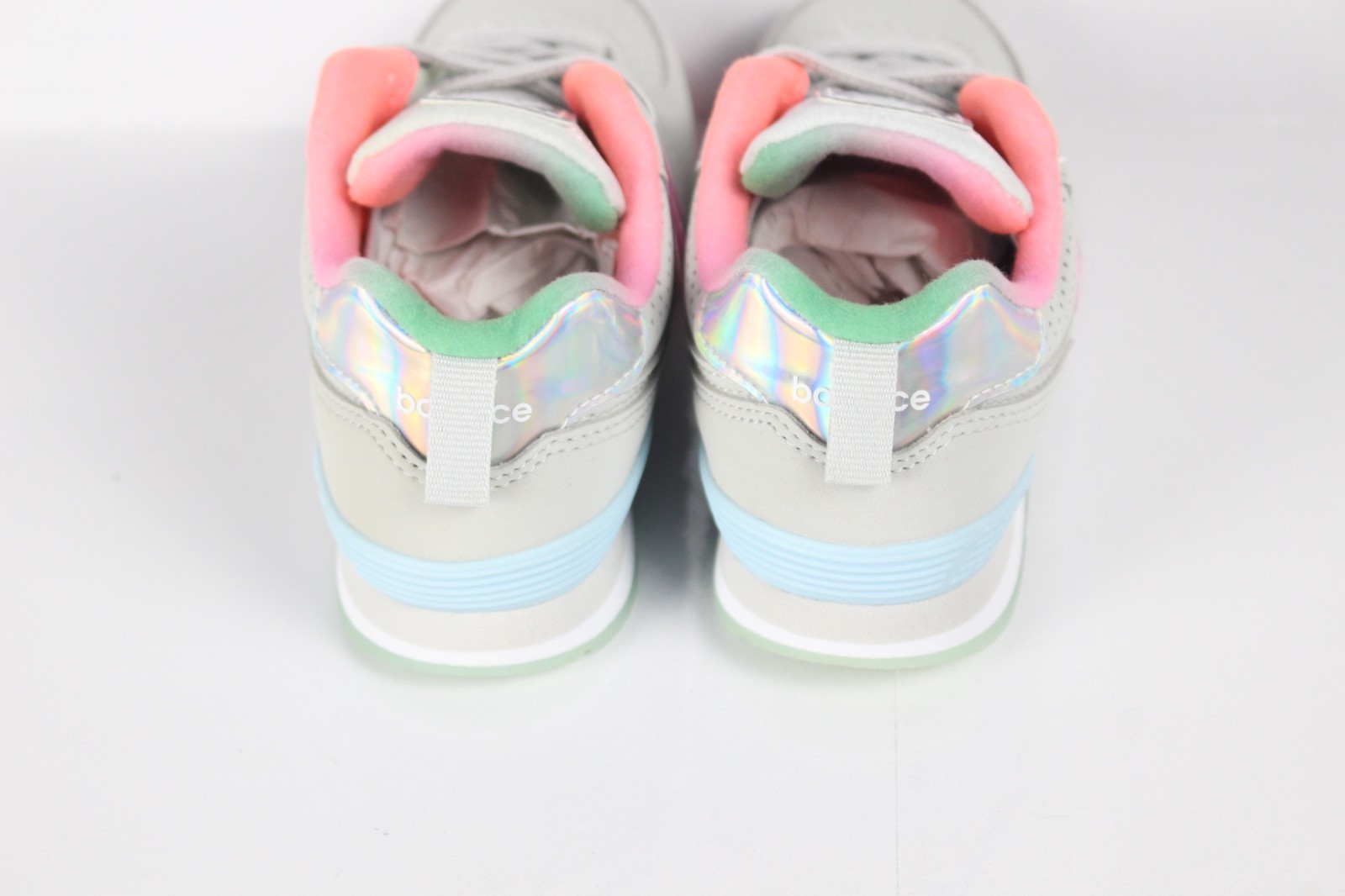 New Balance Kids 574 Bungee Slip On Sneakers Size 9 Grey Multi ID574H1 thumbnail 7