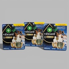 Air Wick 6pc Lot Scented Oil Plug In Refills Deep Blue Sea Beach Wood x6