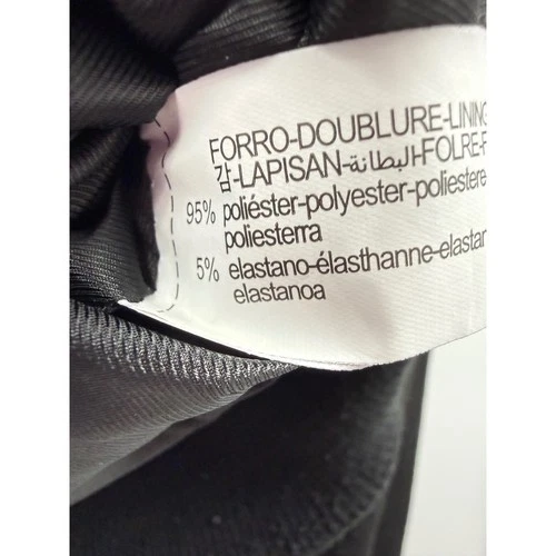 Zara Bomber Jacket Men Large Black Textured Full Zip Snap Closure Outerwear image 4