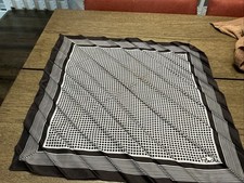 VINTAGE PAOLI SIGNED RETRO SCARFGEOMETRIC 22 X 22