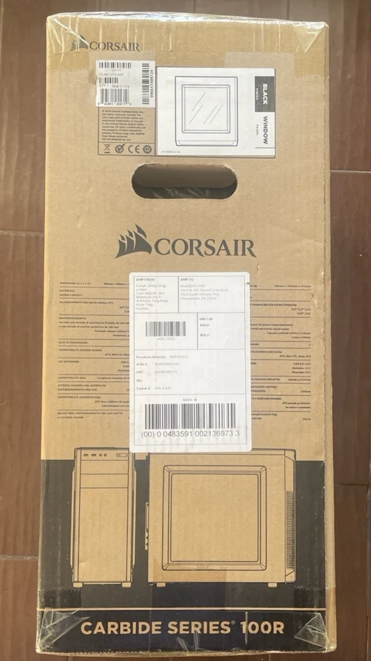 Corsair Carbide Series 100R Micro ATX Mid-Tower Computer Case - Image 4 of 4