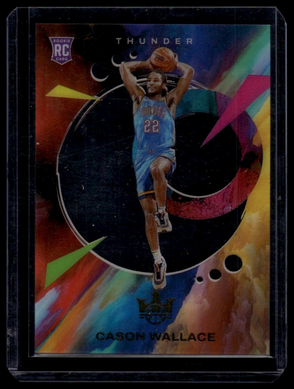 2023-24 Panini Court Kings #20 Cason Wallace Acetate Rookies