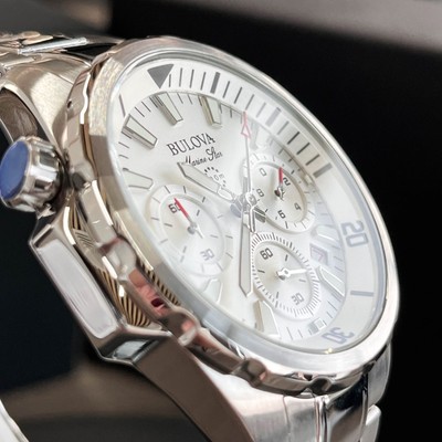 ブローバ BULOVA ダイバーズ クロノグラフ 96B255クオーツ 美品 ブローバ BULOVA ダイバーズ クロノグラフ 96B255クオーツ 美品
