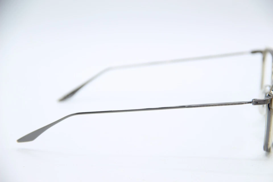 NEW BARTON PERREIRA HEALEY KHA/PEW CLEAR GUNMET AUTHENTIC FRAME EYEGLASSES 49-23 - Image 4 of 4