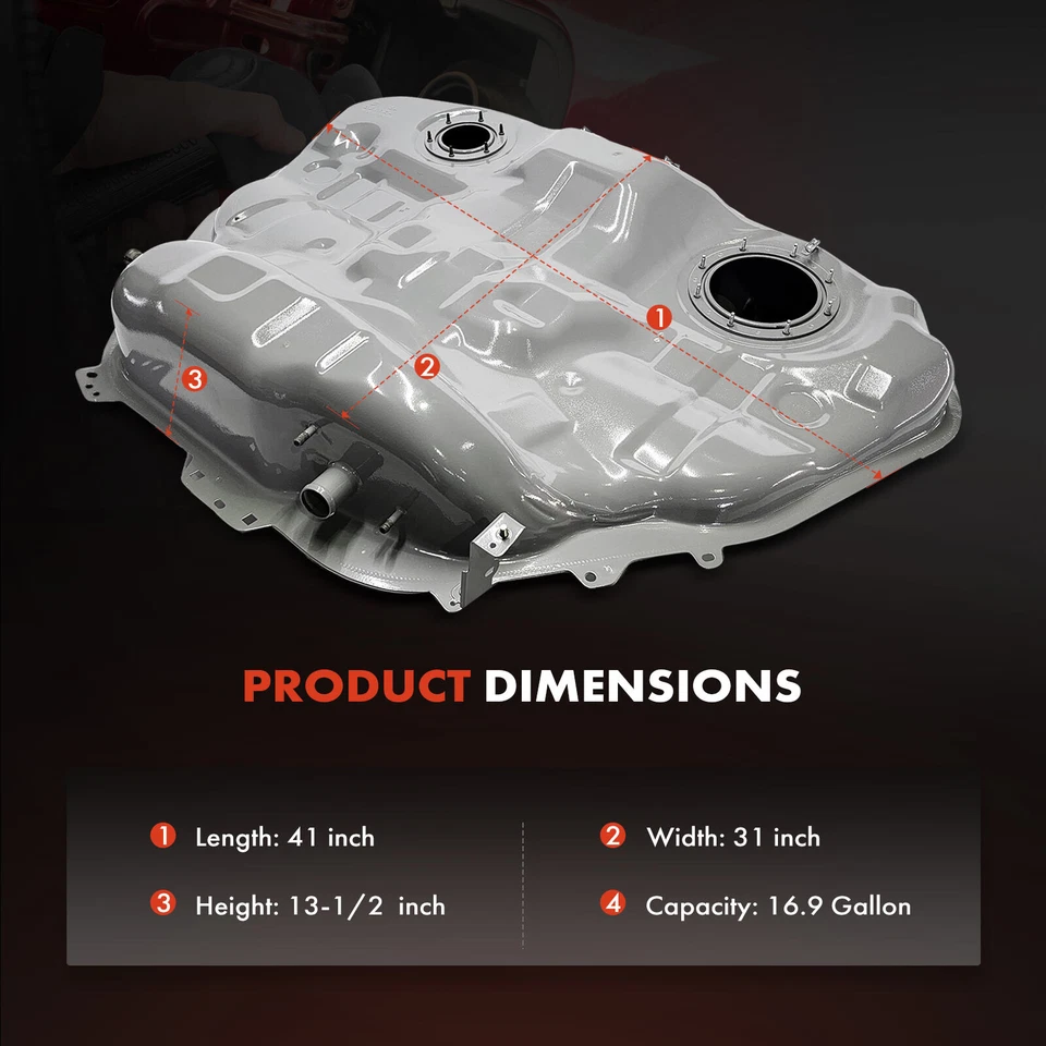 Tanque de combustible de 16,9 galones para Subaru Legacy 2005-2009 Outback 2005-2009 2,5 L 3,0 L Foto 4 de 4