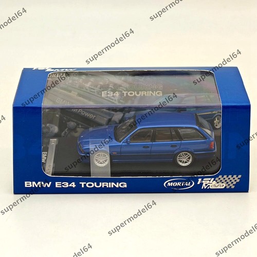 Mortal 1:64 BMW E34 M5 TOURING Wagon Openable Hood Diecast Car Models Gifts Toys - Picture 14 of 22
