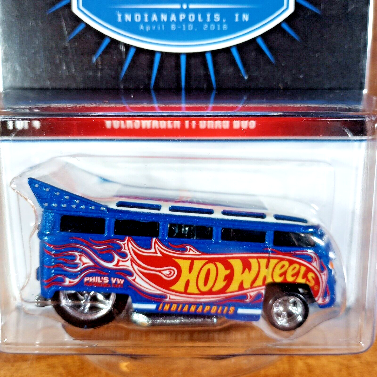 Hot Wheels RLC 16th Collectors Nationals VW Volkswagen T1 Drag Bus