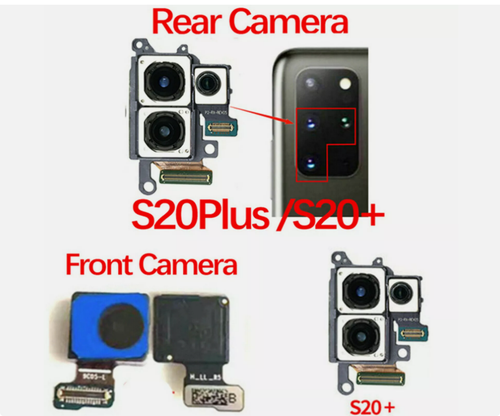 Front Rear Camera for Samsung Galaxy S20 Plus G965U/G986U/G986F/N Mobile Phone