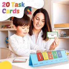 Student Place Value Flip ChartMath ManipulativesDouble-Sided with Whole Numbe...