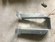 HU Galvanized Top-Flange Joist Hanger for Double 2x10 Nominal Lumber
