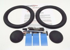 Boston Acoustic A40 6.5" Woofer Refoam Kit-Speaker Foam w/ Shims Caps