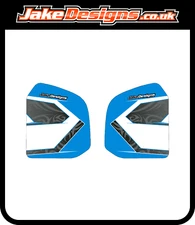 TRIBAL BLUE TANK STICKERS TO MATCH OUR FULL KART STICKER KIT - JakeDesigns