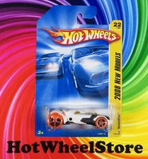 2008  Hot Wheels   White   ROCKETFIRE     New Models #022   HW86-010625