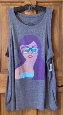 TORRID TANK TOP SLEEVELESS SHIRT 4 4X 4XL 26 NEW