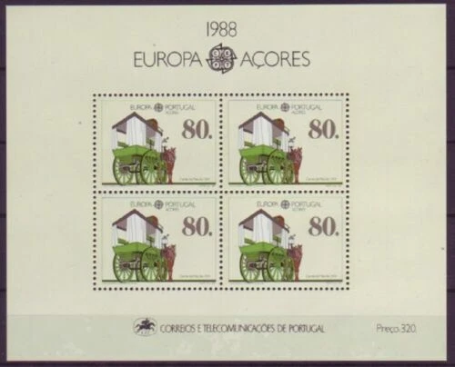 Postfrische Briefmarken aus Portugal & Kolonien mit Post- & Kommunikations-Motiv