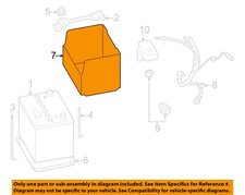 SUBARU OEM 03-23 BRZ Electrical Battery-Battery Cover 82123SA003