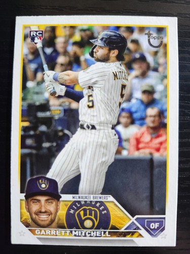 2023 Topps Garrett Mitchell RC Vintage Stock /99 #359 Brewers