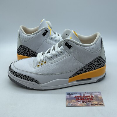 Size 10W Air Jordan Retro Laser Orange White Grey Suede