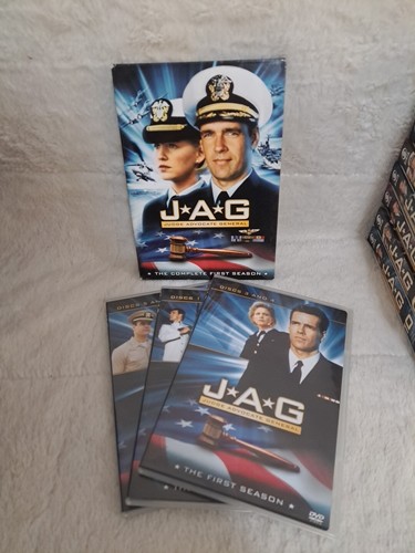 JAG: Judge Advocate General DVD Complete Series (Seasons 1-10) Discs/Mint - Picture 2 of 23