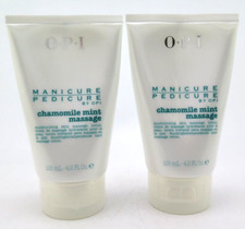 O.P.I Manicure/Pedicure Chamomile Mint Massage 4.2 fl oz / 125 ml Twin Pack