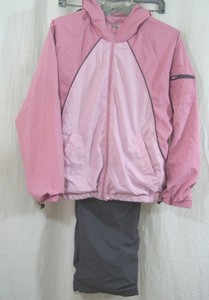 pink two piece tracksuit