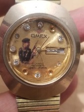 1980'S SADDAM HUSSIEN PRESIDENT WATCH SPECIAL MEMORIAL RARE OMEX