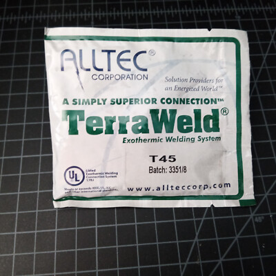 Alltec TerraWeld Exothermic Weld T45 (5 pc)