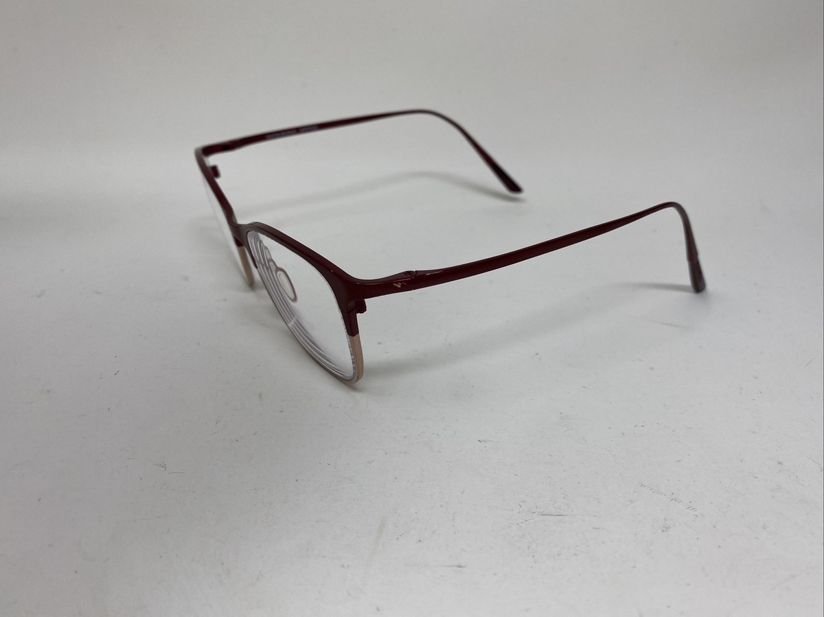 Oliver Peoples OV1153T 5202 ABBE Burgundy Titanium Butterfly Full Rim 48-19-135 Oliver Peoples Abbe OV1153T - 5202 Eyeglass Frames Burg  main image 4