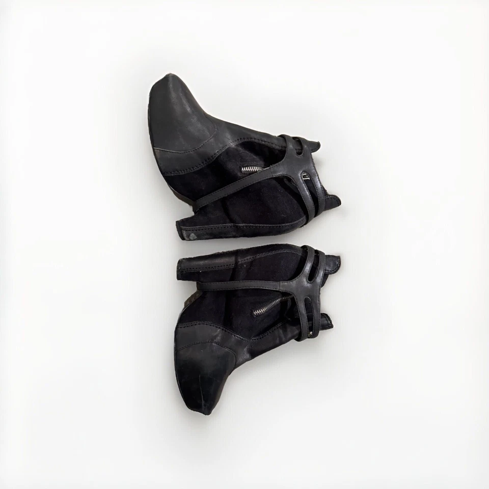 Botines Sam Edelman Zoey Plataforma Gamuza y Cuero con Correas Extraíbles (Talla 7) Foto 4 de 4