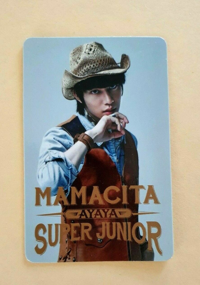 SUPER JUNIOR SJ MAMACITA AYAYA Official Photo Card Photocard | eBay