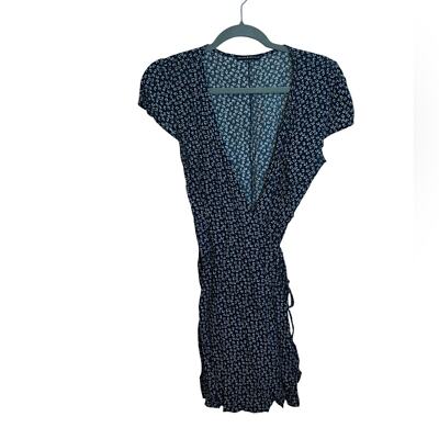 Brandy Melville Robbie Floral Wrap Dress Women's One Size