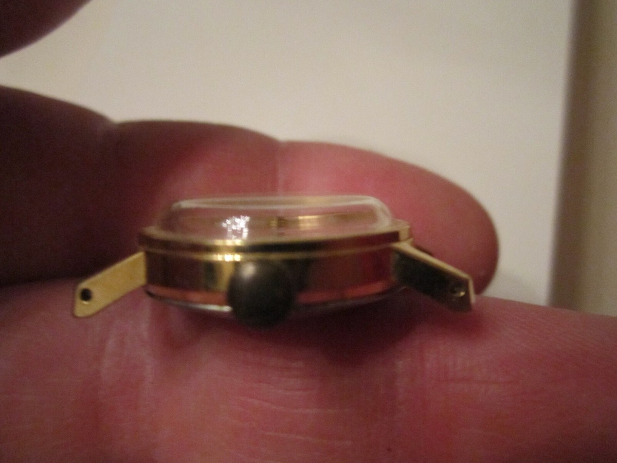 VINTAGE LADIES TIMEX WATCH - WIND UP - NO BAND CASE ONLY- THICK CASE -  BBA-38 | eBay