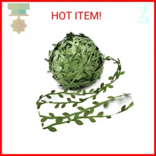 66 ft Leaf Ribbon, Artificial Eucalyptus Garland Rattan Leaf String, Decorative