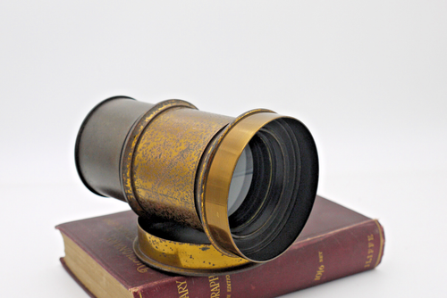 Vinatge 230mm 9" F/4.5 Petzval Lens Portrait Graflex intrepid 4x5 5x7 - Picture 2 of 5