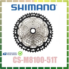 SHIMANO XT CS-M8100 12-Speed Cassette MTB Micro Spline Cassette 10-51T
