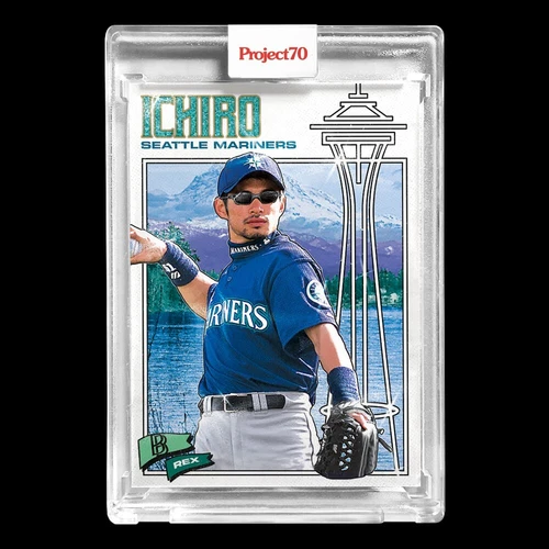Topps Project 70 Card 129 - Ichiro Suzuki by Ben Baller - PR 3238!