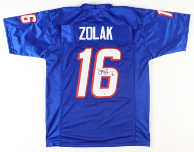 Scott Zolak Signed Patriots Jersey (JSA) New Englands #2