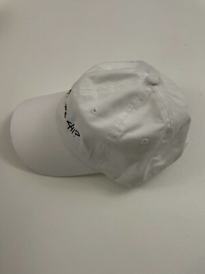 Mary J Blige Logo Adult Whats The 411 White Baseball Cap Hat One