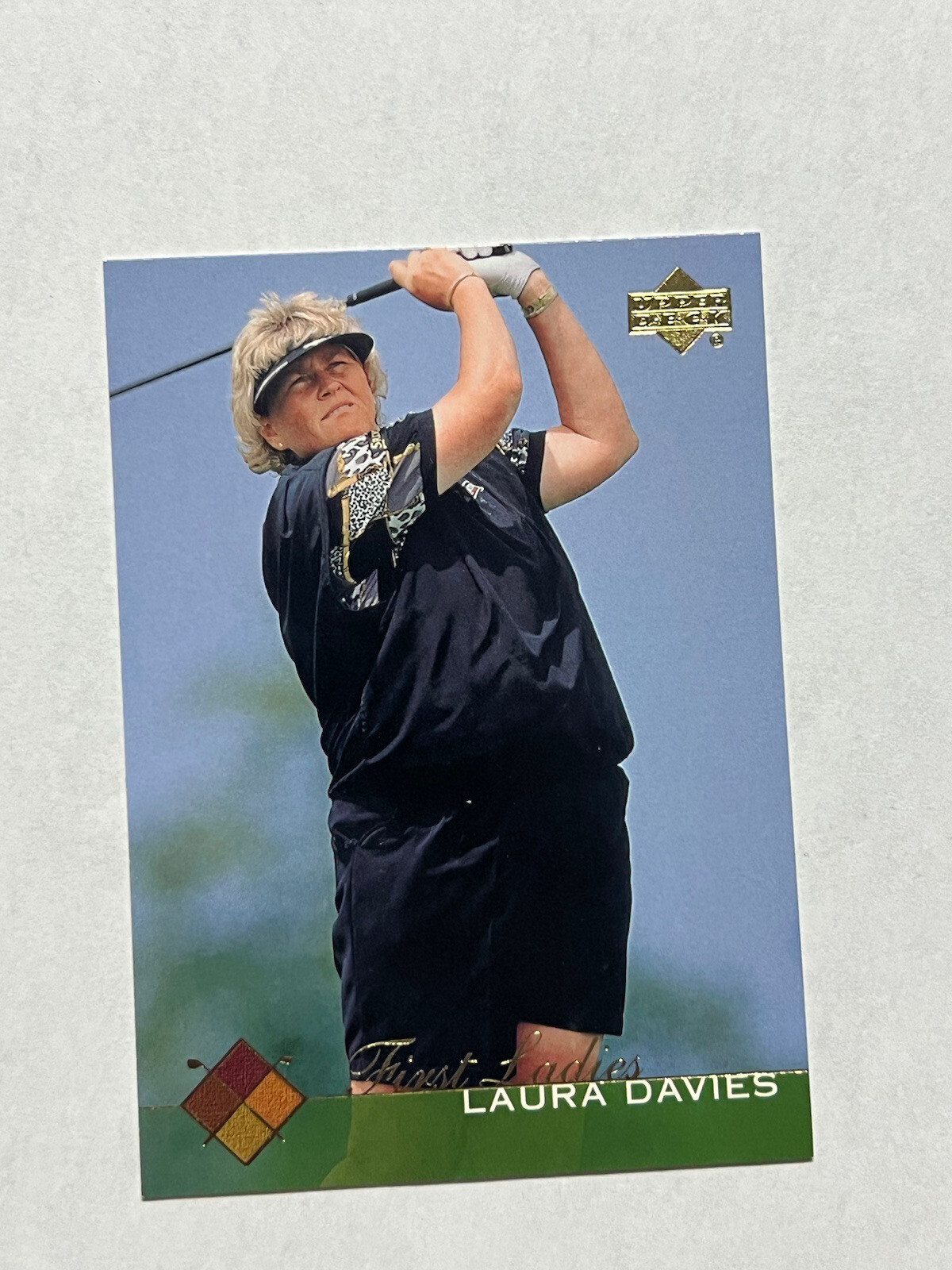 2003 Upper Deck First Ladies Laura Davies #56 Rookie RC