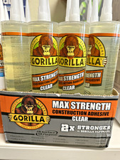 Gorilla max Strength clear Adhesive 9oz