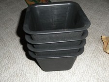 SET OF 4 HEAVY DUTY BED FURNITURE SOFA 6" HIGH RISERS 4.25" SQUARE AT THE TOP