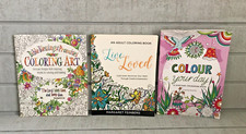 Lot 3 Biblical Inspiration Adult Coloring Books Scripture Christian Spiritual