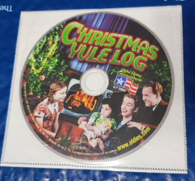 Christmas Yule Log Fireplace On DVD 2007 Alpha Home Entertainment ALP 3000D